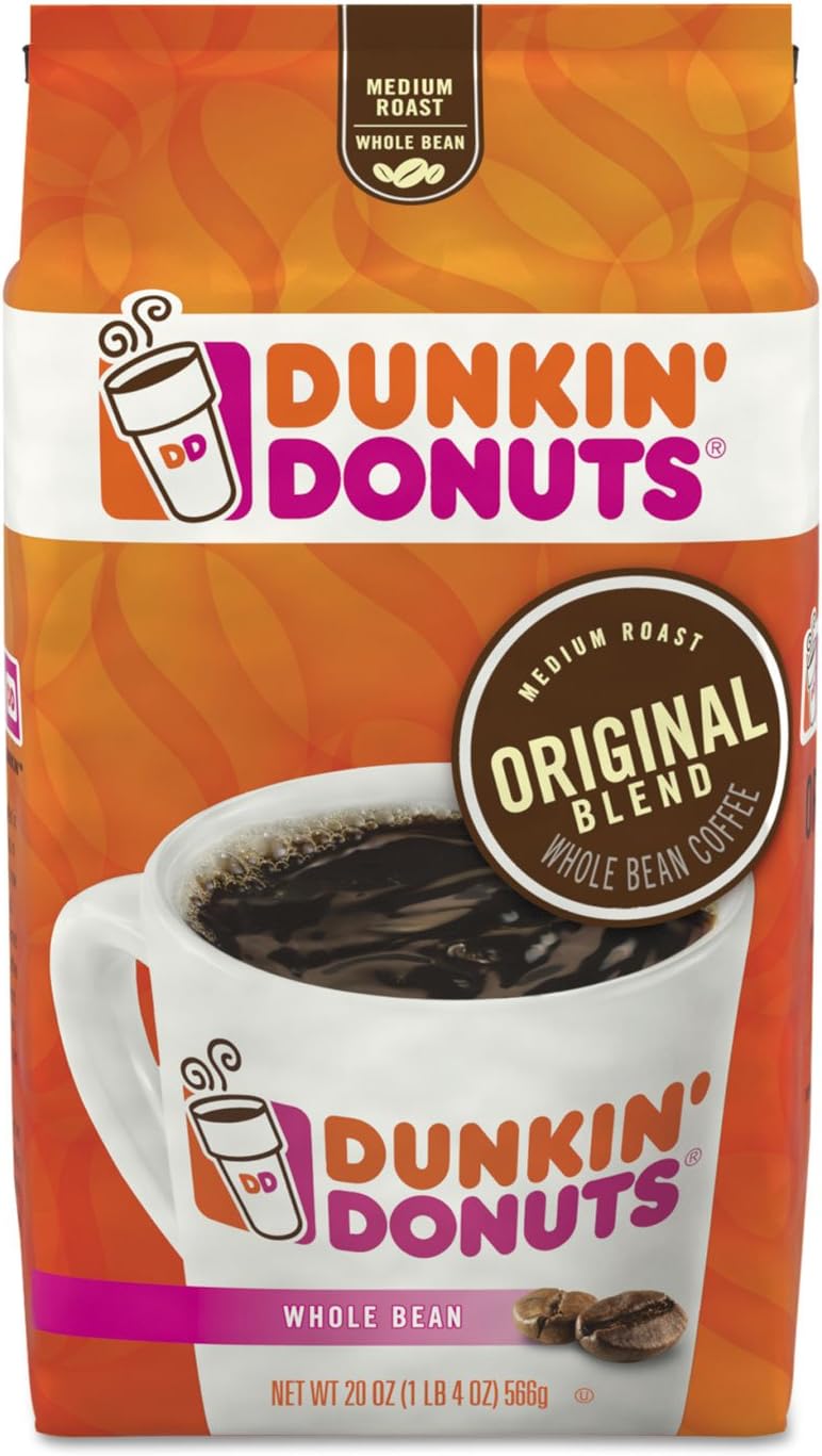 Dunkin' Donuts Original Blend Whole Bean Coffee - Image 1